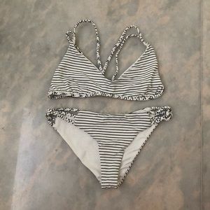Frankie’s Bikini Striped Set